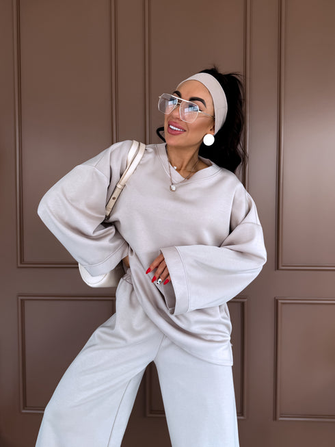 LARGE SIZE set "MANHATTAN" - LIGHT BEIGE